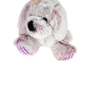 MTY International Purple Puppy Dog‎ Stuffed Animal Plush Toy